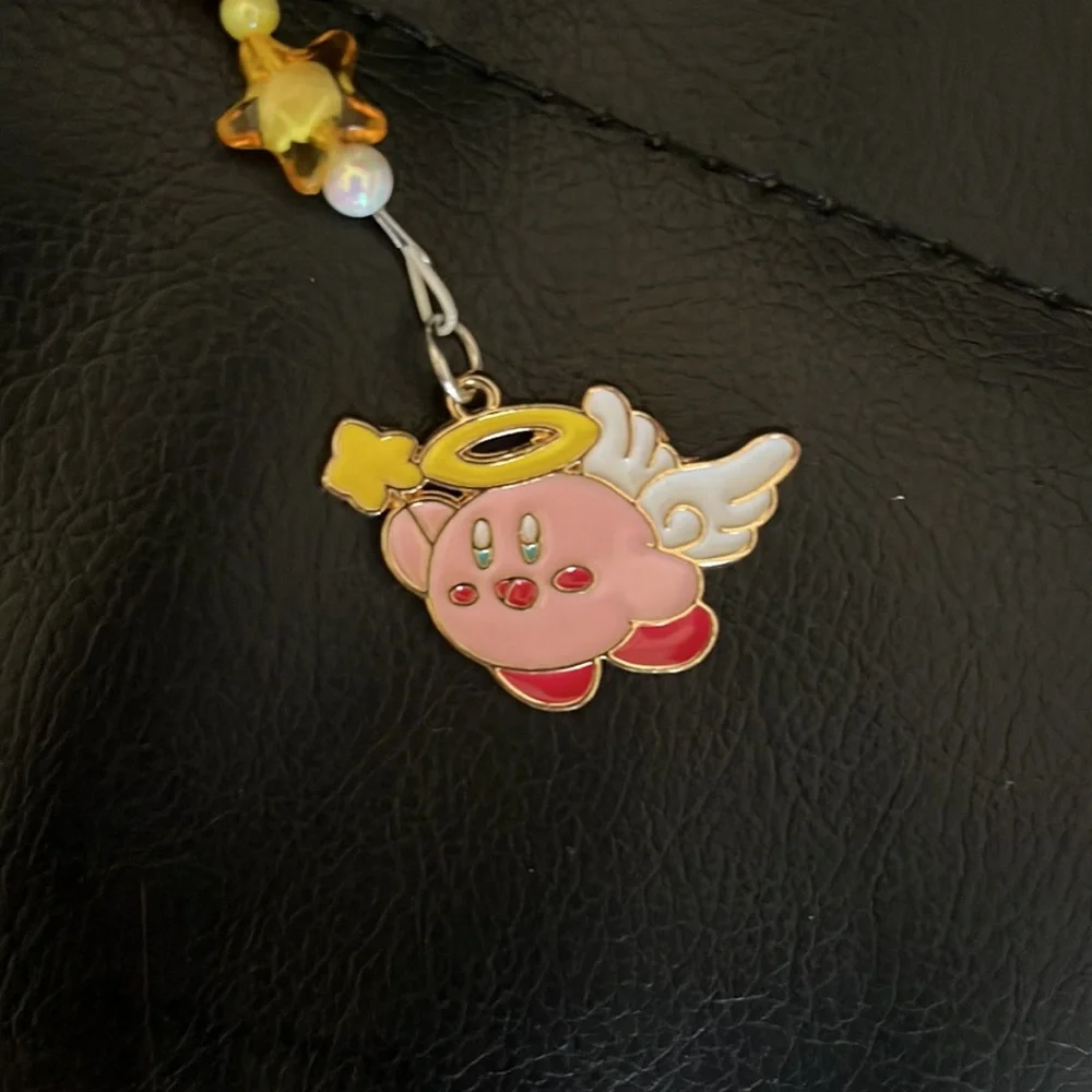 Kirby phone charm